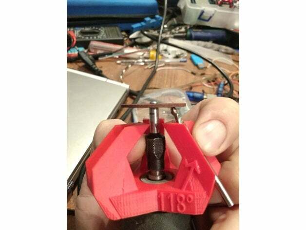 Dremel Drill Bit Sharpener all 3 angle in one