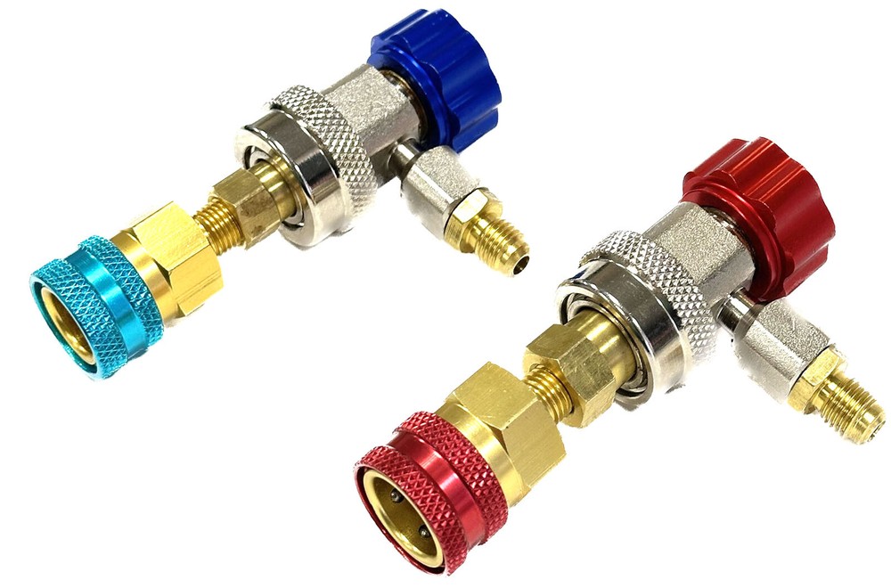 Quick R134a to R1234yf Adapter Conversion Kit AC Charging Evacuation Testing