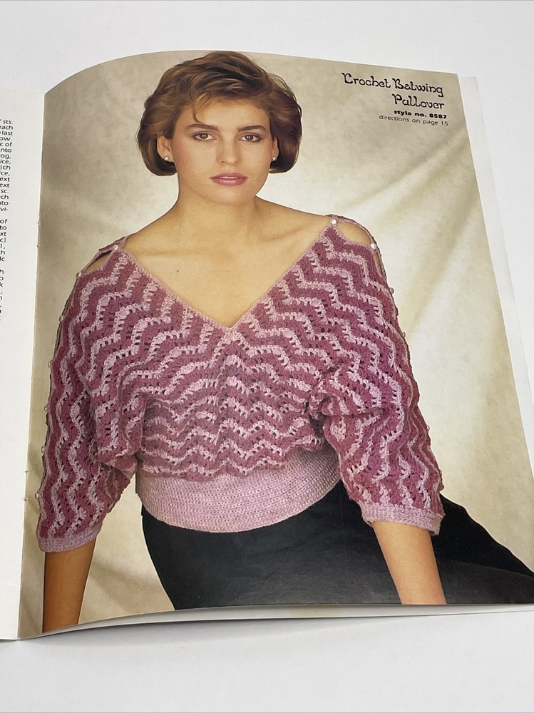 Brunswick Textures Sweaters Knit & Crochet Patterns 858