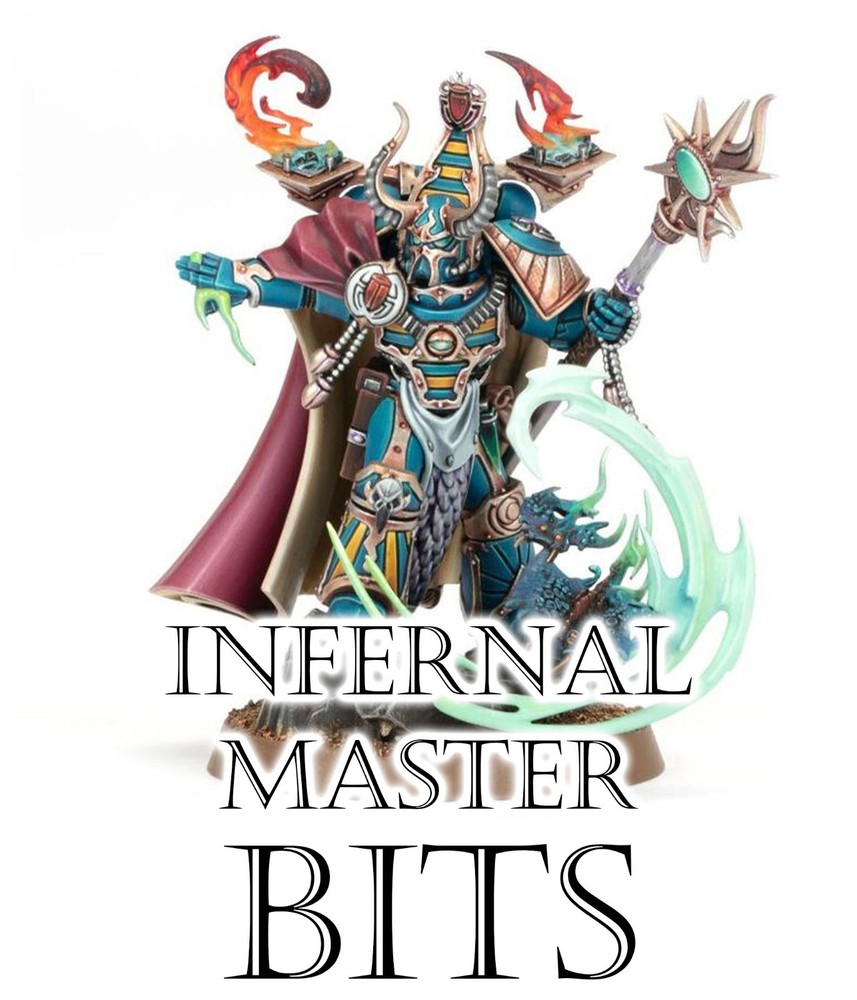 Warhammer 40k Thousand Sons Infernal Master Bits, Games Workshop Tzeentch