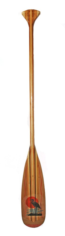 60" Handcrafted Beavertail style canoe paddle