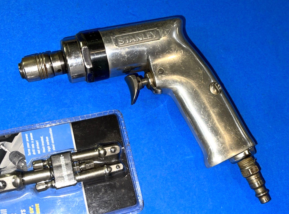 STANLEY TOOLS AIR TOOL 1/4 SHANK HEX BIT DRIVER AND MULTI DRIVE SOCKET BITS