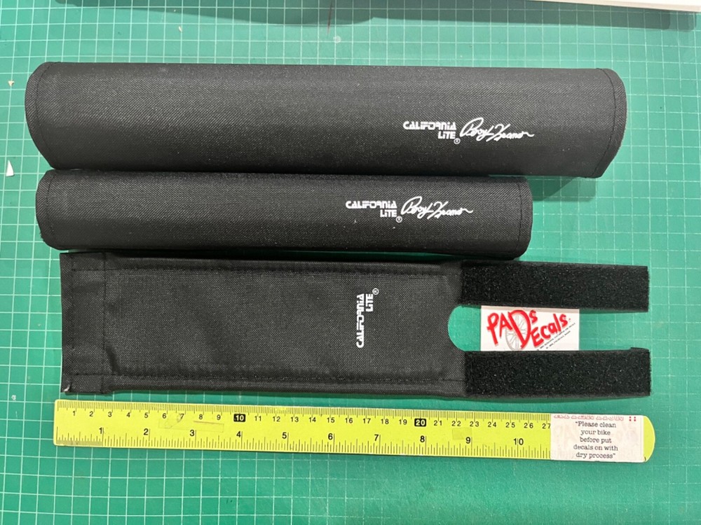 California lite bmx pad padset black