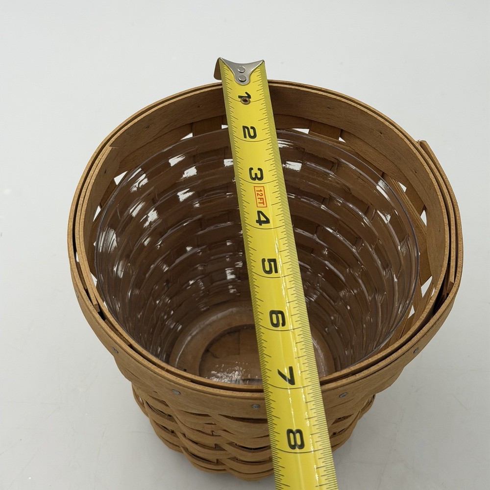 Longaberger Bouquet Basket w/ Protector Marked 2003