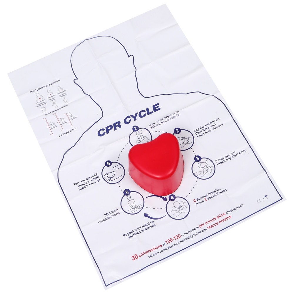 Cardiac Training Model Cpr Compression Practice Aid with Feedback