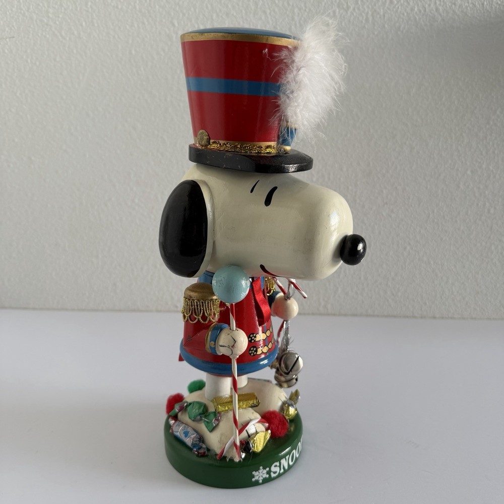 Peanuts Snoopy Nutcracker Christmas Special Edition Holiday 11” Drum Major