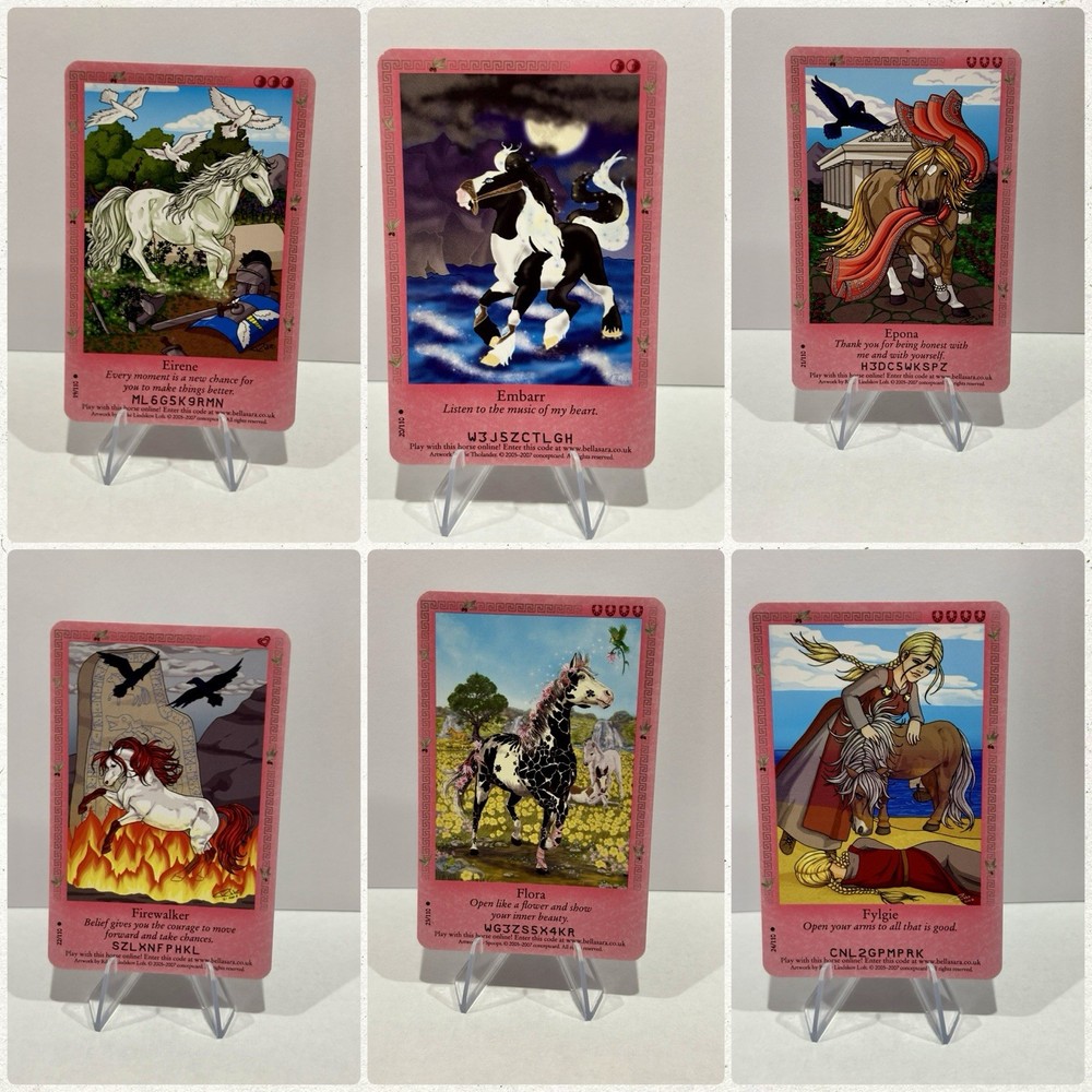 Bella Sara Mythology Complete Set- English Language -Mint Condition