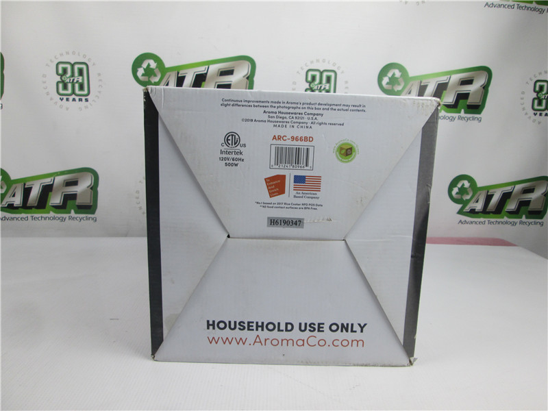 Aroma ARC 966BD Rice Cooker 12 Cup Digital Programmable New Open Box