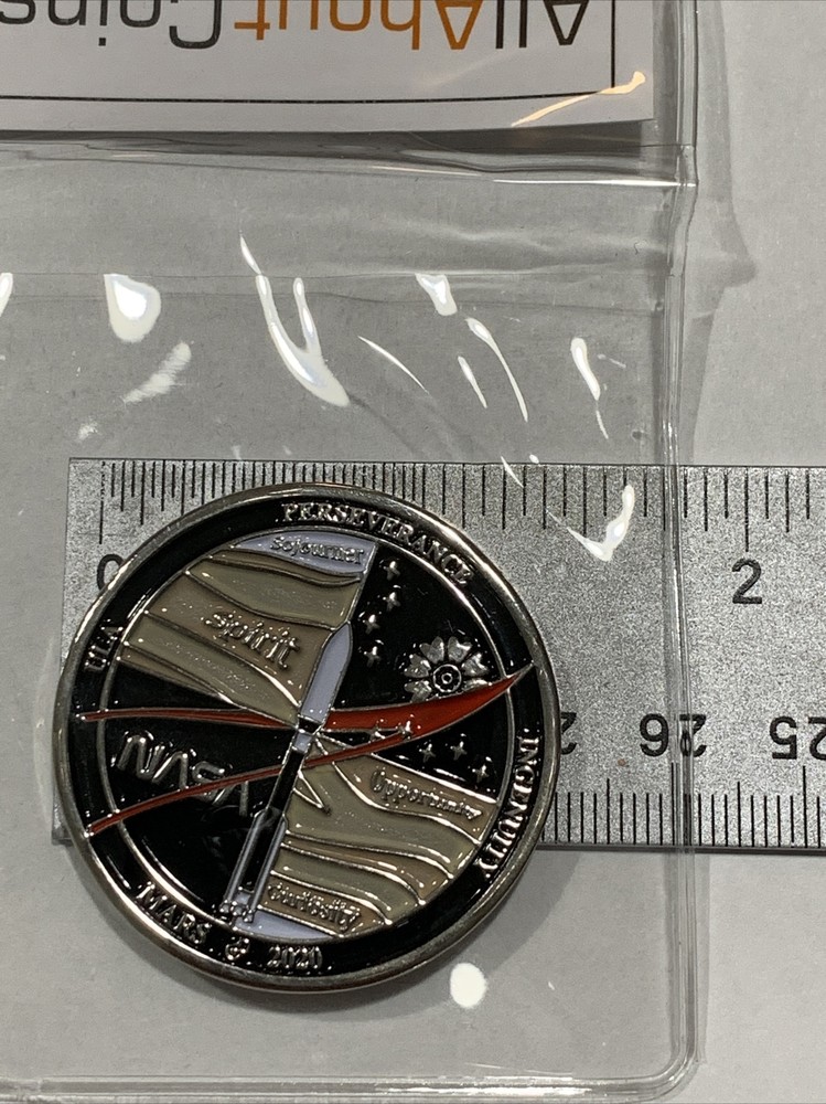 Mars 2020 Perseverance Rover Challenge Coin- ULA INGENUITY