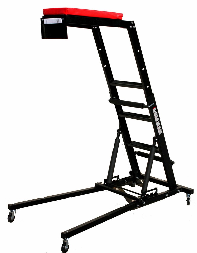 Easy Engine Access Foldable Topside Creeper With Adjustable Height & Padded Deck