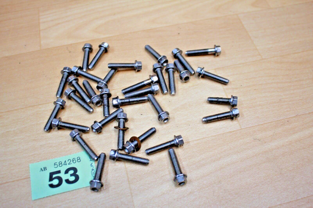 Triumph Daytona 600 Outer Engine Case Bolts Oem 2002 - 2005 28k