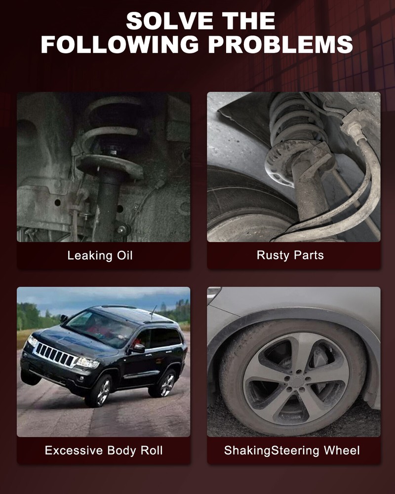 Front Quick Complete Struts & Rear Shock Absorbers For 2003-2008 Honda Pilot