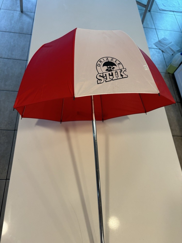 DrizzleStik Golf Bag Umbrella Red Light Weight