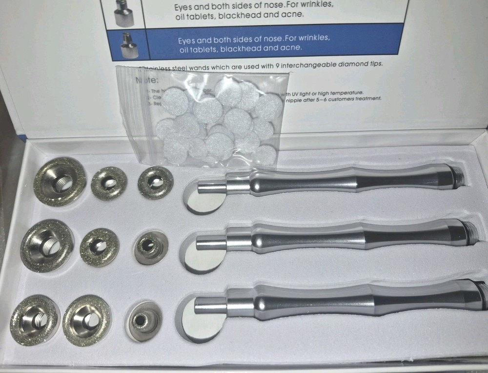 💎⭐ Diamond Microdermabrasion Machine Professional-Grade 65–68cmHg 9 Tips