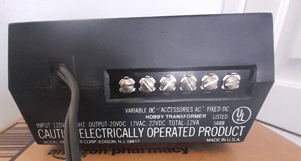 MRC TECH II Loco-Motion 1500 Model Train Transformer TESTED