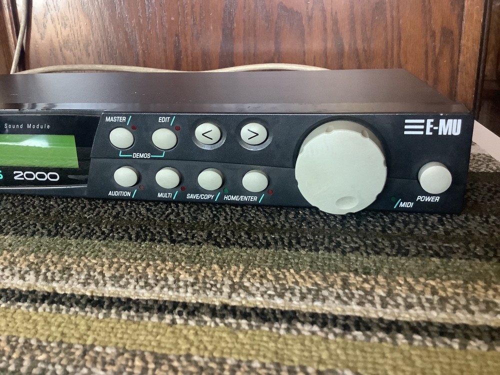 E-MU EMU Proteus 2000, Version 2.26, with Composer Rom