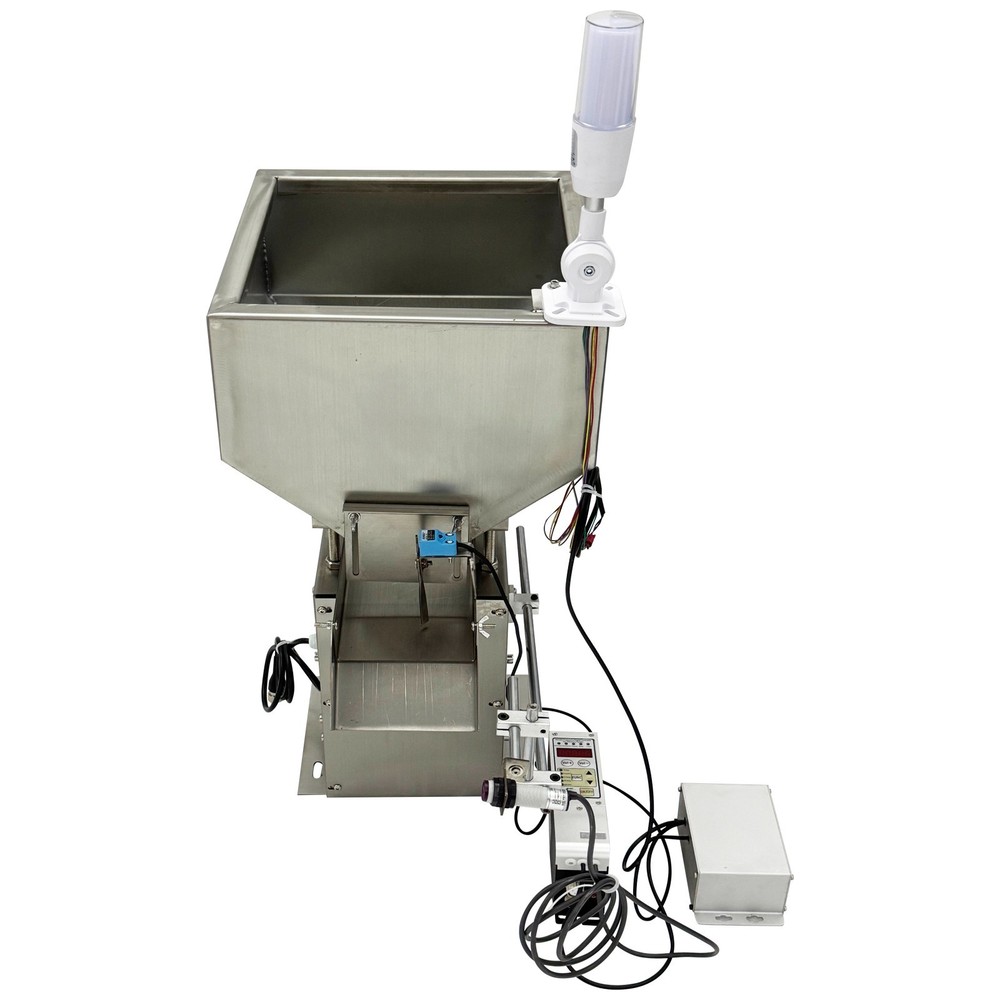 Automatic Disc Vibrating Feeder Square Silo Vibrating Disk Feeding Device 110V