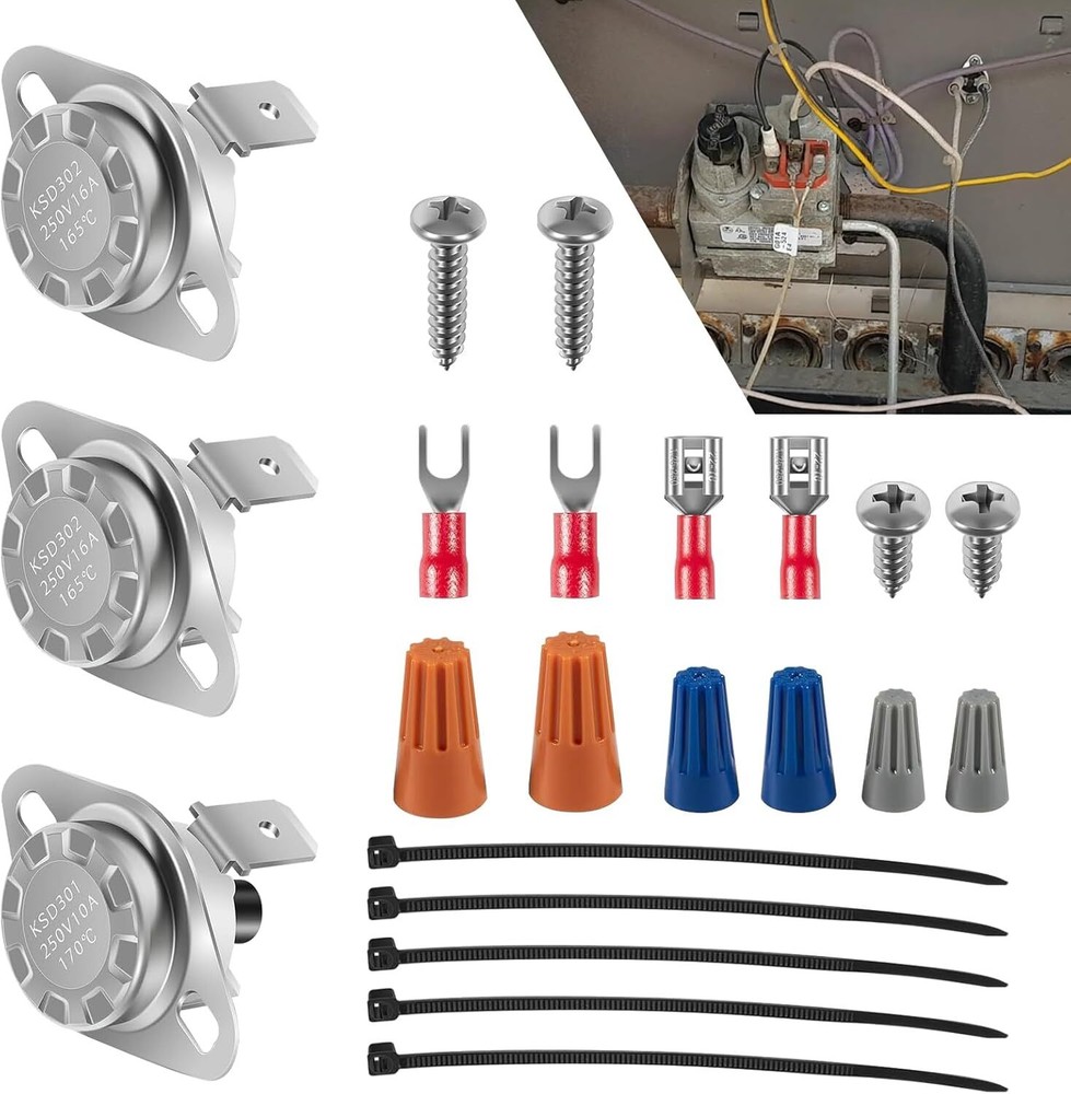 HAXTLK1930 Ceramic Temperature Limiters Kit for Hayward Pool & Spa Heater