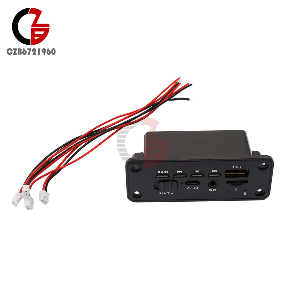 Audio Amplifier Decoder Board Audio Module USB TF Radio Bluetooth Car MP3 Player