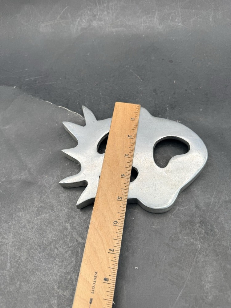 Whimsical Aluminum Face Trivet