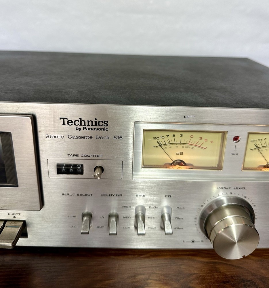 Technics 1970s RS-615US Cassette Deck | Working | Silver Face | Great Condition