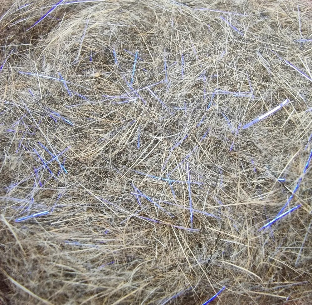 Squirrel + Hare Blend Dubbing - UV Natural - Fly Tying Materials