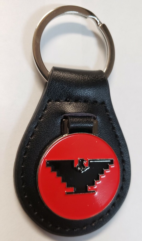 HUELGA BIRD AUTO LEATHER KEYCHAIN KEY CHAIN RING