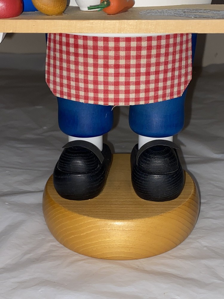 Incomplete Richard Glasser Nutcracker Chef Cook ￼ Missing Turkey Erzgebirge 14”