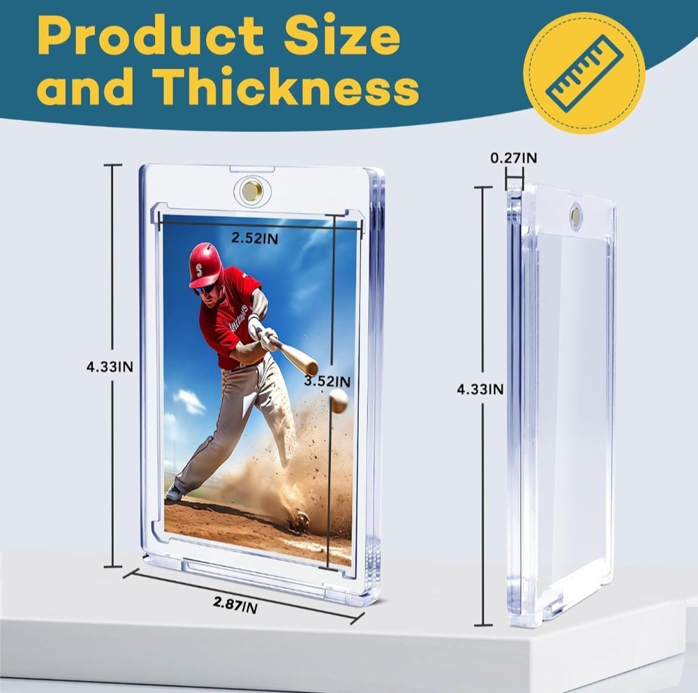 one touch Magnetic Card Holders
