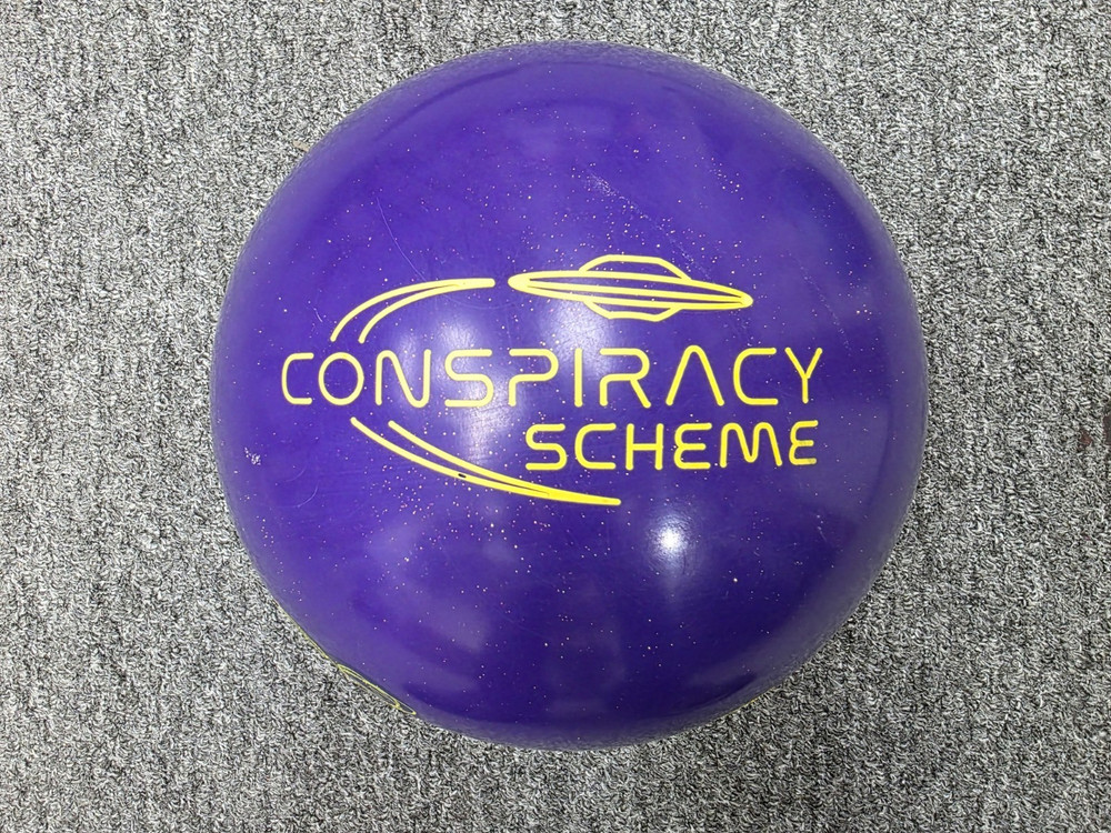 15 lbs USED Radical CONSPIRACY SCHEME bowling ball