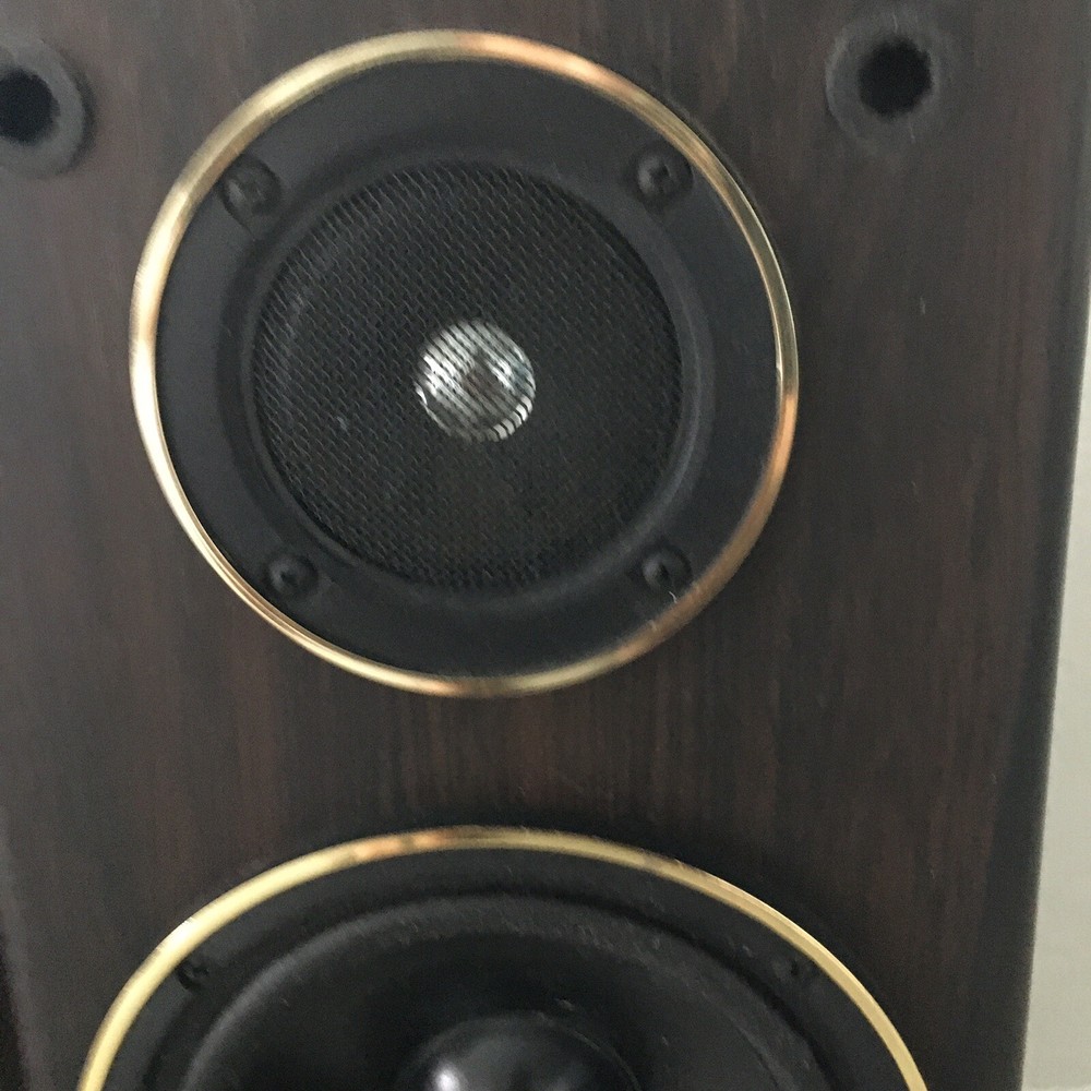 Vintage Fisher 2 Way Speaker System D2 - Untested