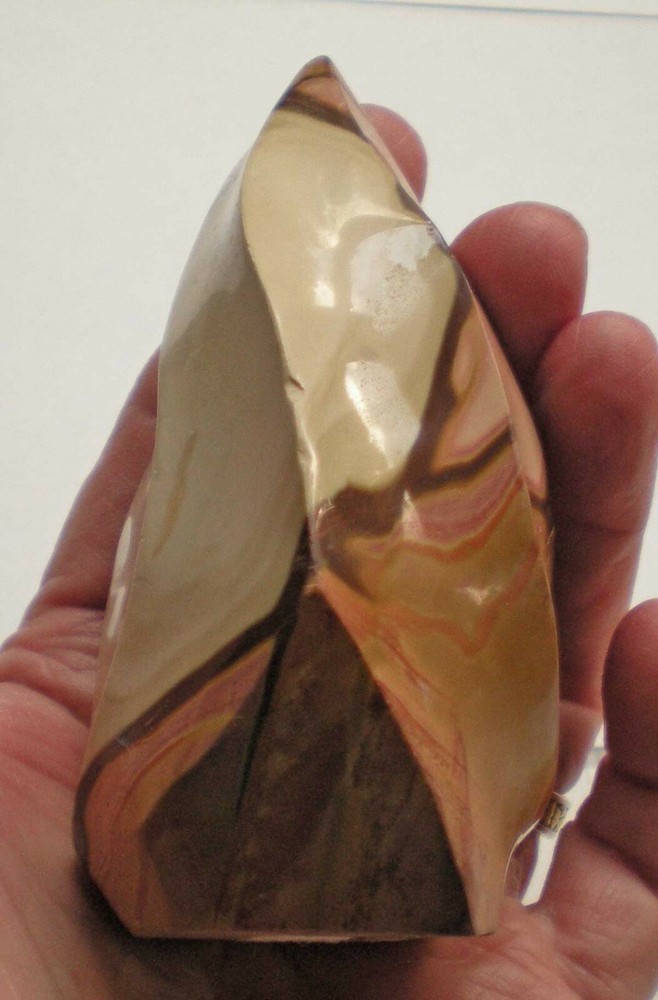 Polychrome Jasper Standing Stone Flame - Madagascar sc959