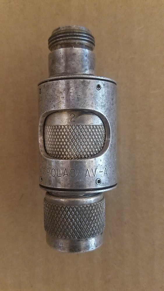 MicroLab AV-A32 Variable Rotary Step Attenuator 0-10dB (2dB-Steps) Type-N(m-f)