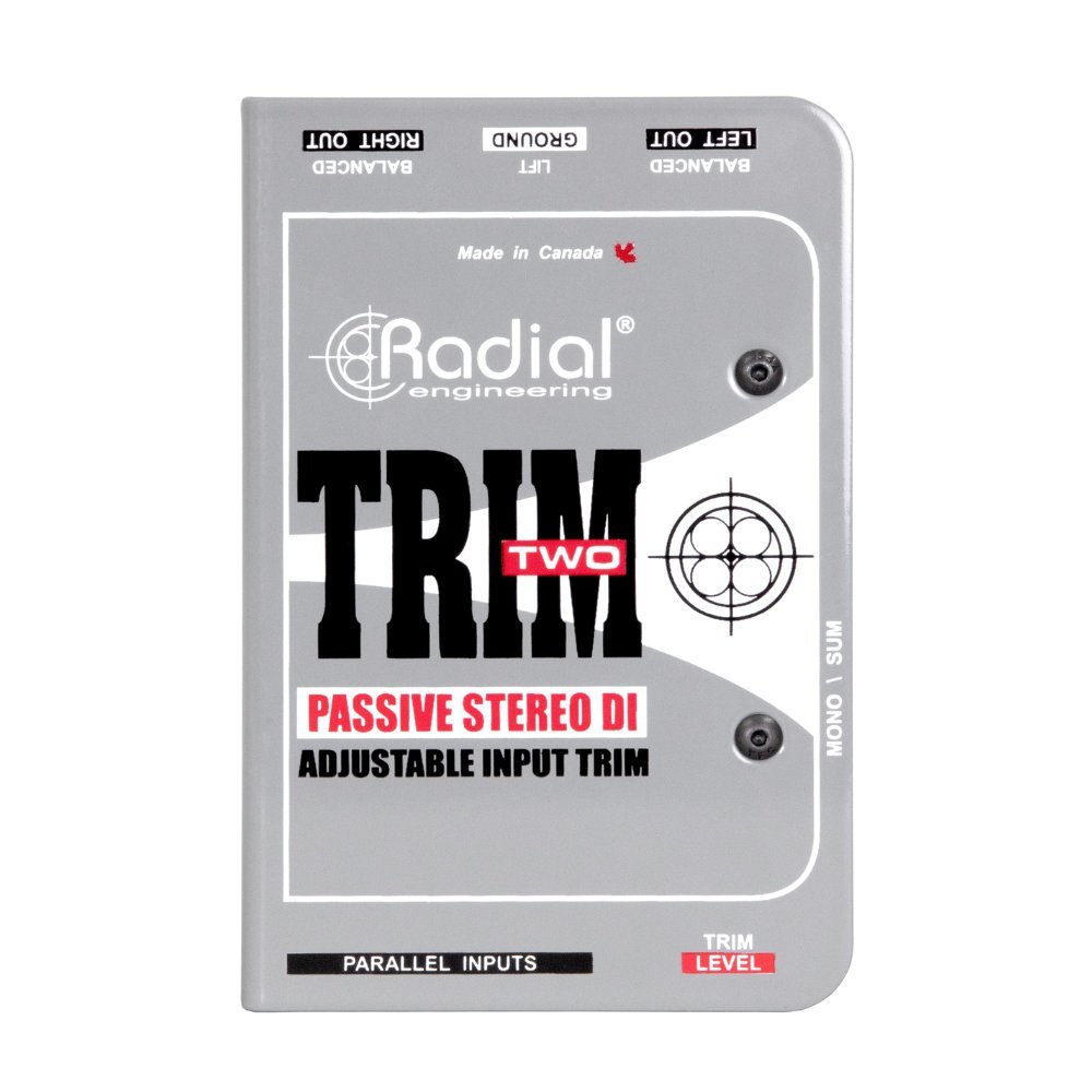 Radial Engineering Trim-Two Passive DI for AV with Level Control