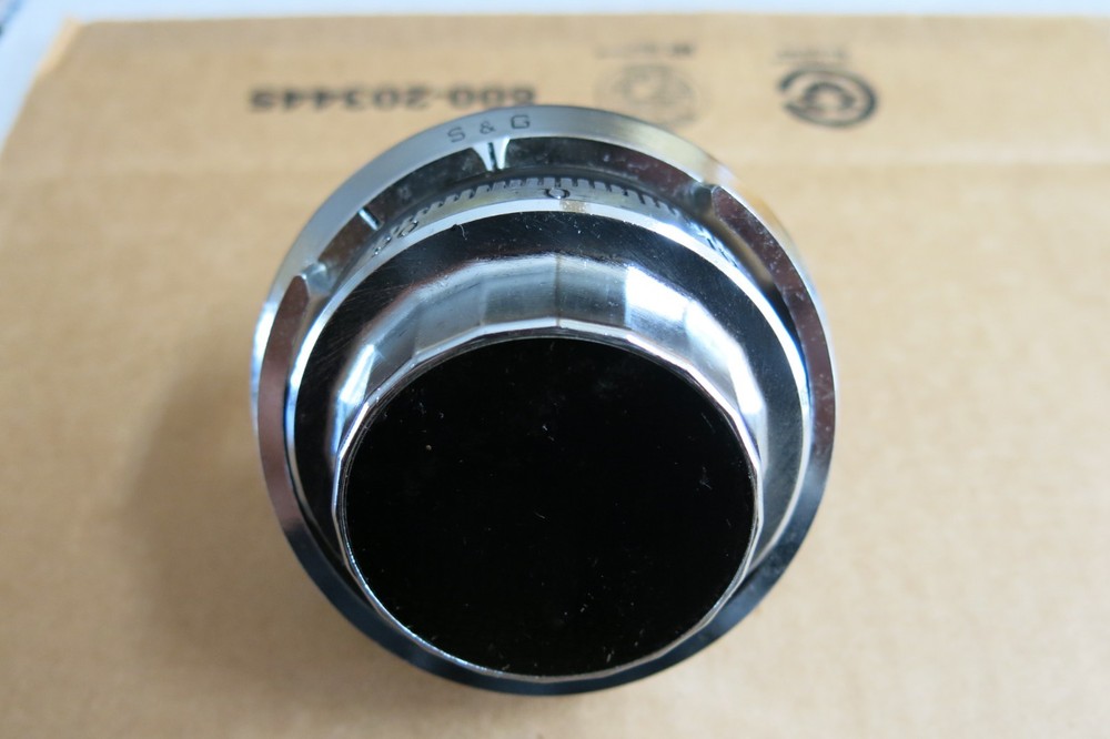 S&G Dial & Ring Set Chrome Finish USED