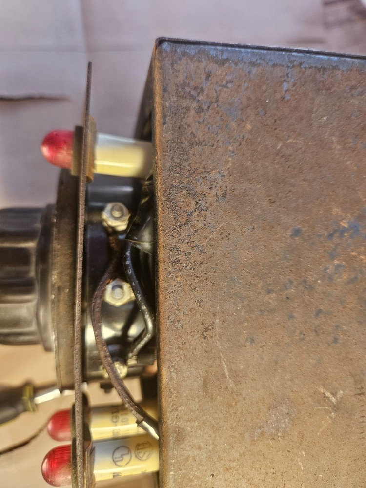 Vintage Standard Electrical Adjust-A-Volt Variable Transformer Variac Untested