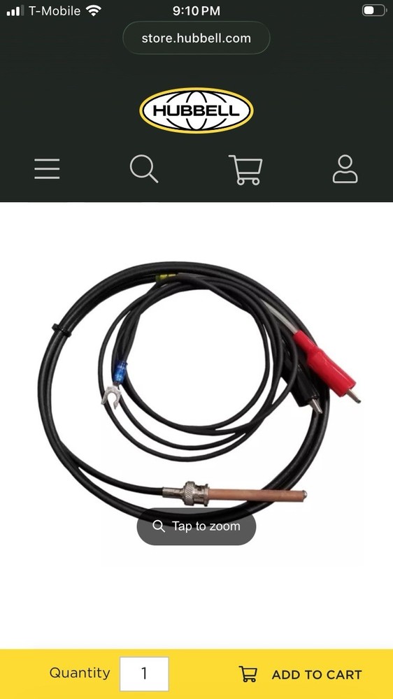 Test Leads For HD100 Type Hipot Tester