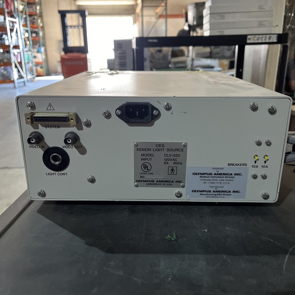 OLYMPUS CLV-S20 XENON LIGHT SOURCE ,