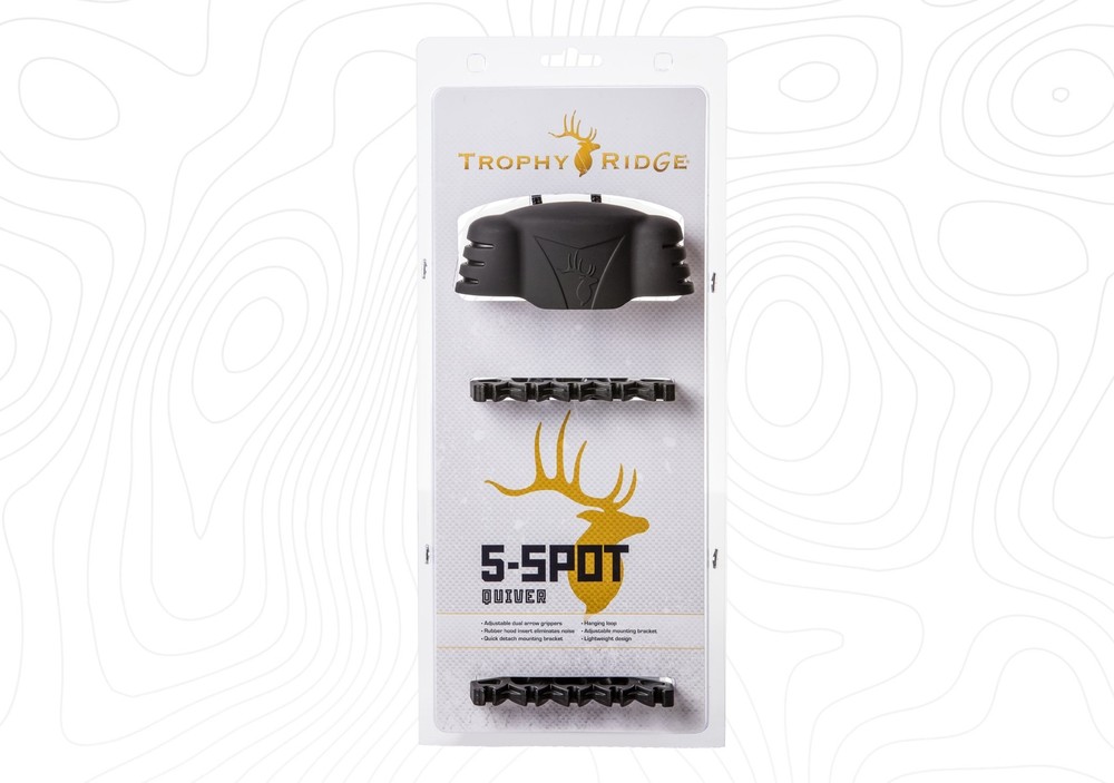 5-Spot Archery Arrow Quiver Black