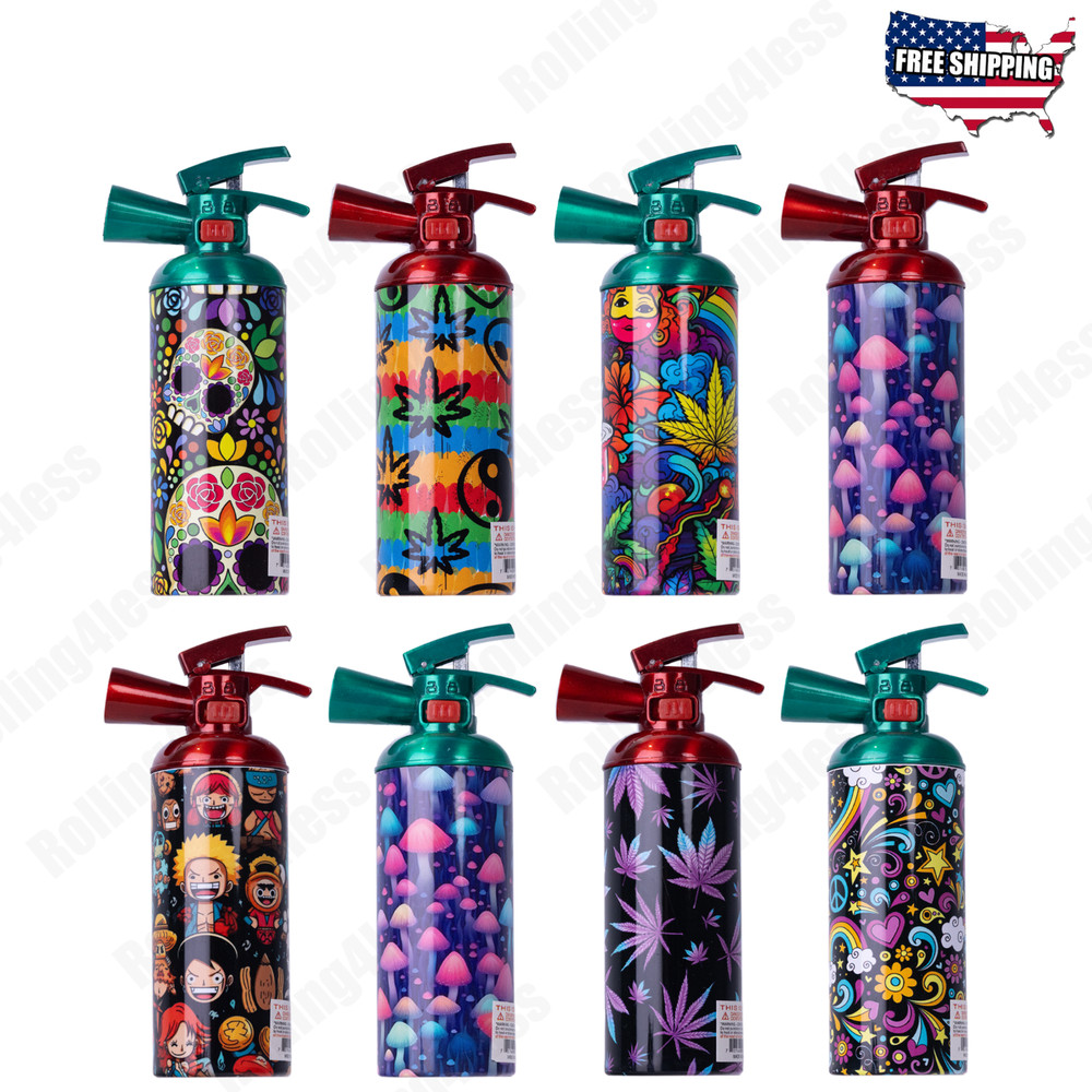 Fire Extinguisher Style Torch Butane Lighter B SET