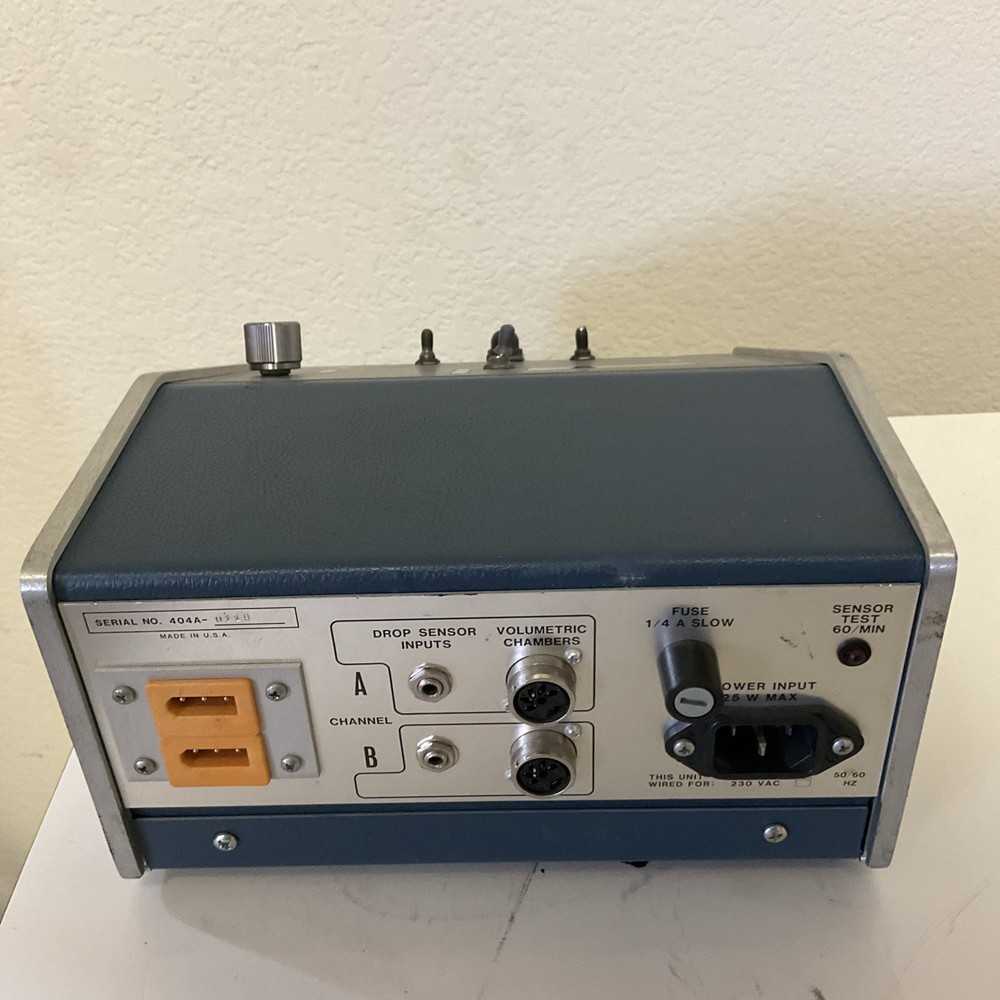 DYNATECH NEVADA I.V. INFUSION PUMP ANALYZER MODEL 404A
