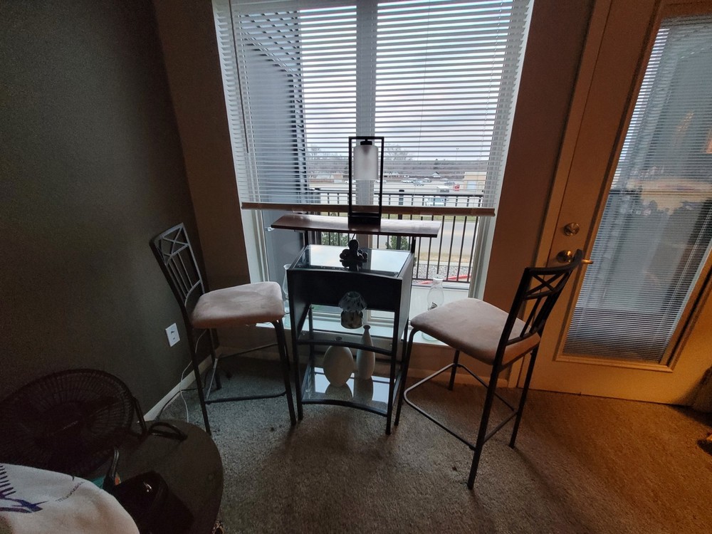 Pub Table And 2 Chairs Set - Barely Used