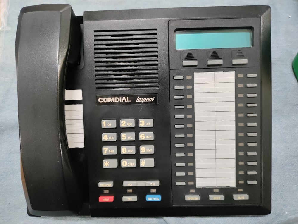 Comdial Impact 8024S-GT Office Black Display Phone