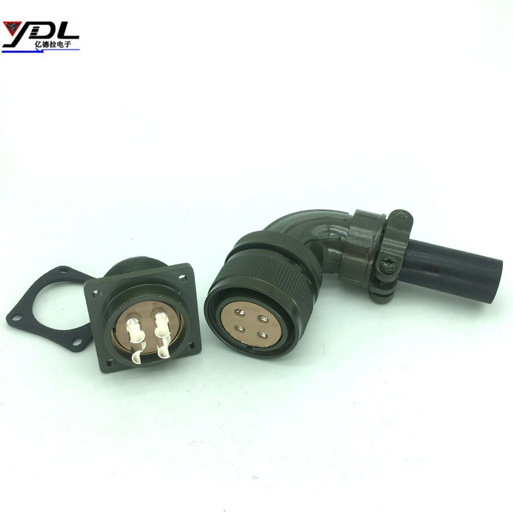 servo motor Encoder Aviation plug Socket MS3102A22-22P 3106A22-22S 4 core 46A