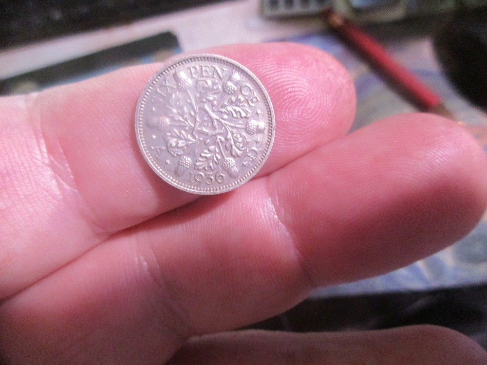 Britain - 1936 Silver Sixpence - George V