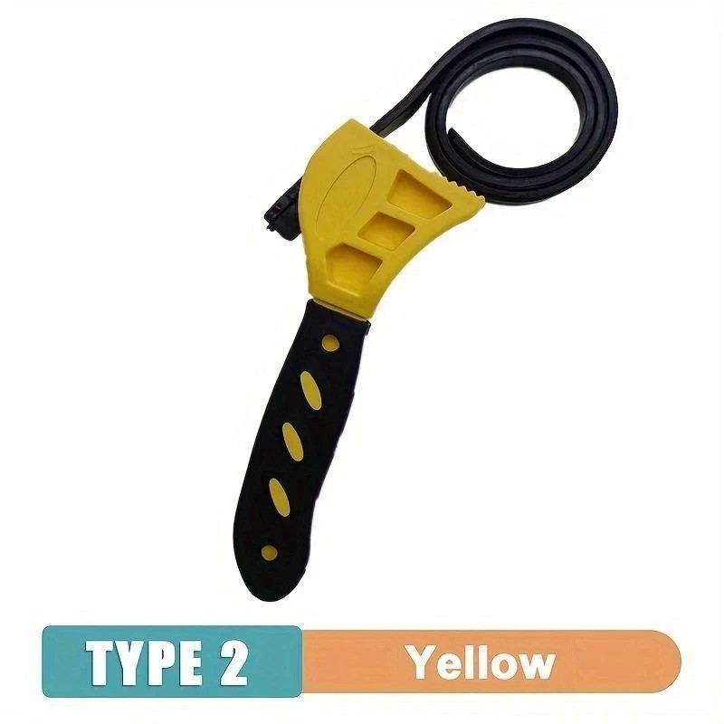Cost-Effective Reliable Sturdy Oil Filter Puller Strap Spanner Chain Belt Wrench
