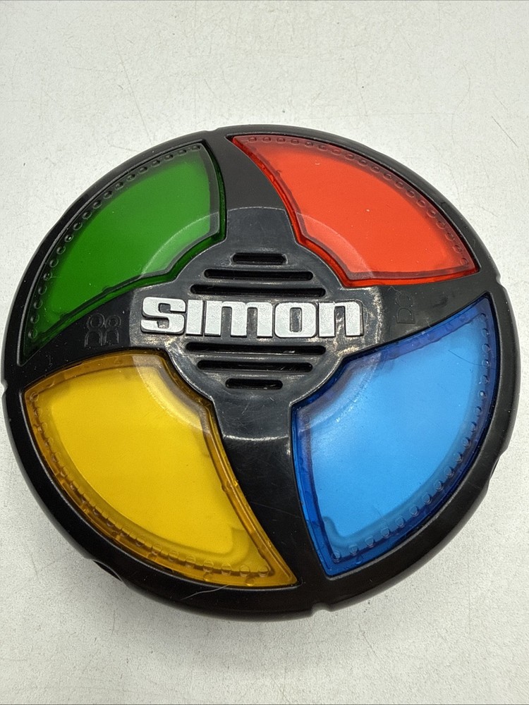 Hand Held Simon Memory Small Mini Electronic Game Hasbro 2013 tested 3.5"