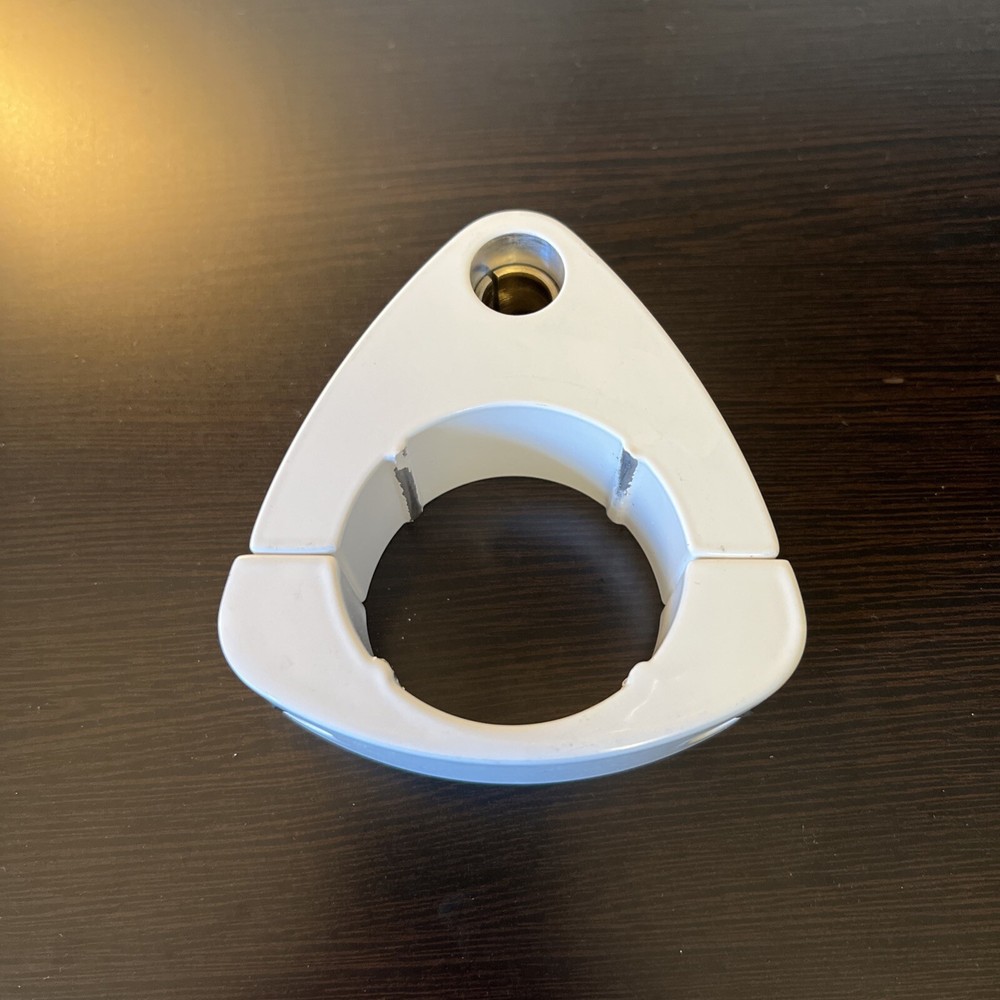 Dental Tray Post Mount, 2", White, DCI 8259