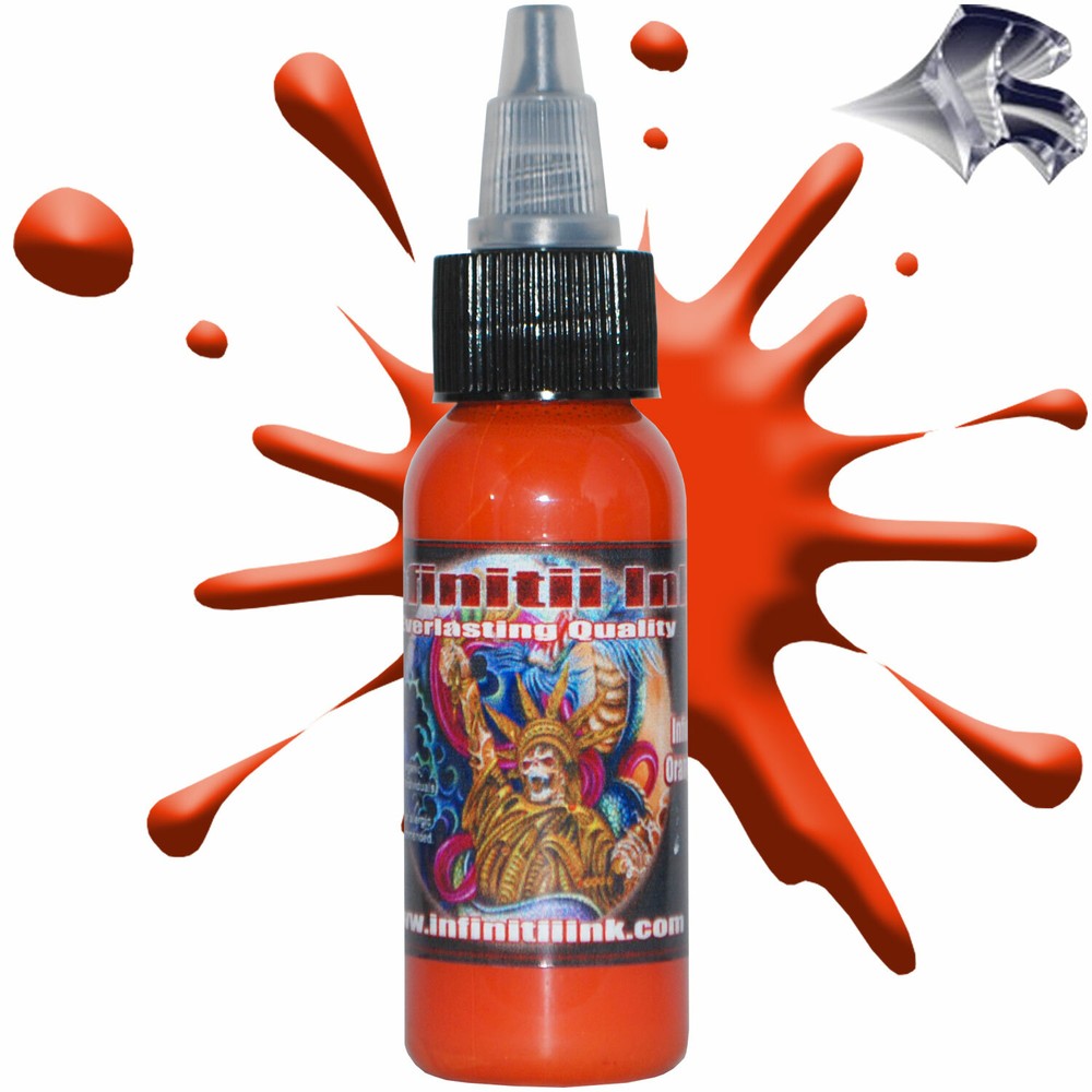 Infinitii Orange Burst Tattoo Ink 1oz