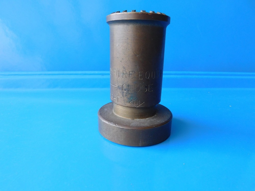 VINTAGE FIRE NOZZLE, STANDARD FIRE EQUIPMENT, USED